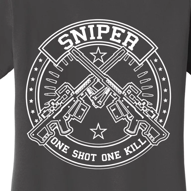 Sniper One Shot One Kill Women's T-Shirt