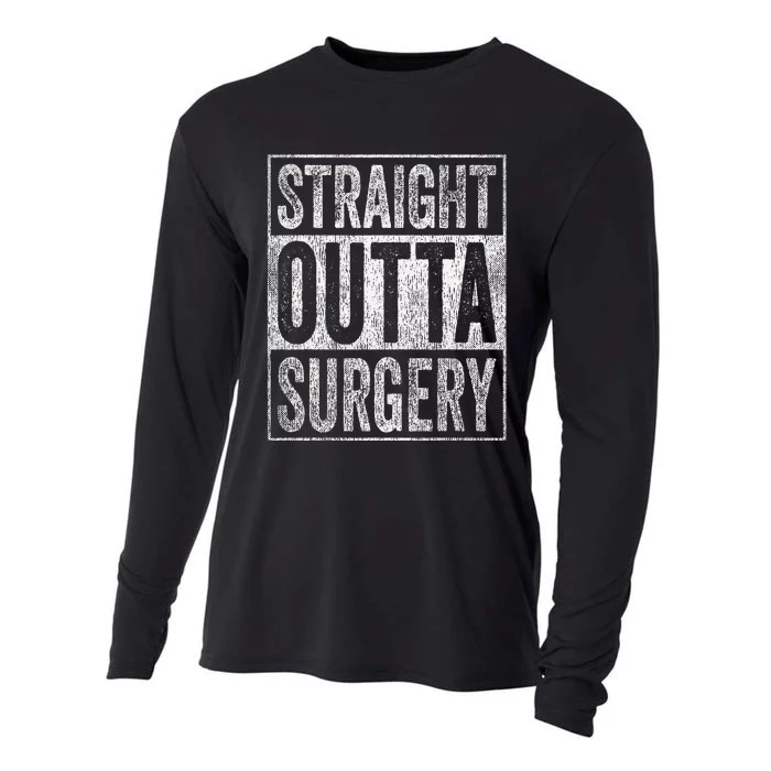 Straight Outta Surgery Cooling Performance Long Sleeve Crew