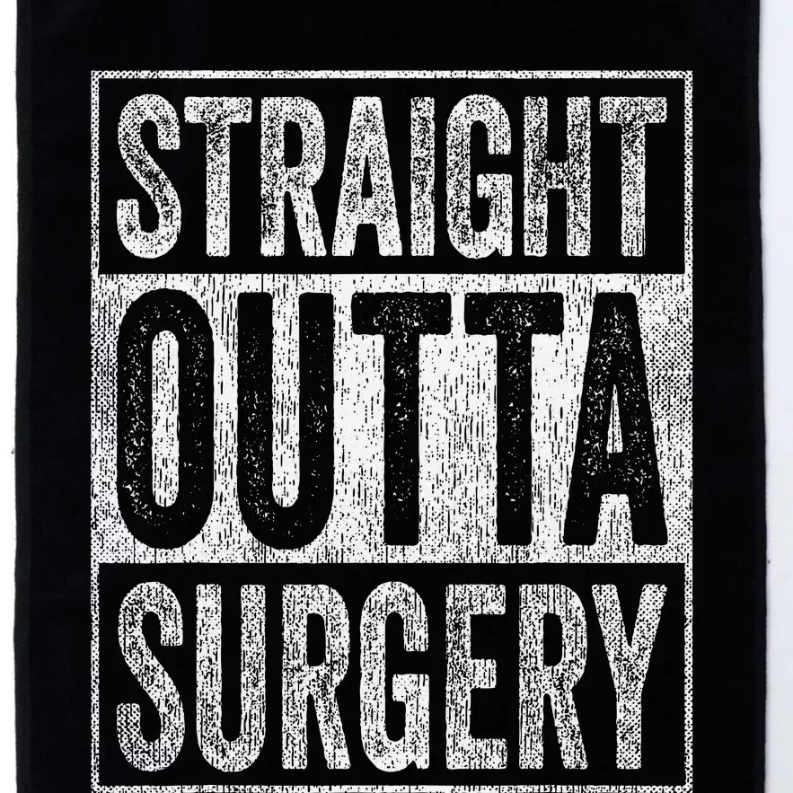 Straight Outta Surgery Platinum Collection Golf Towel