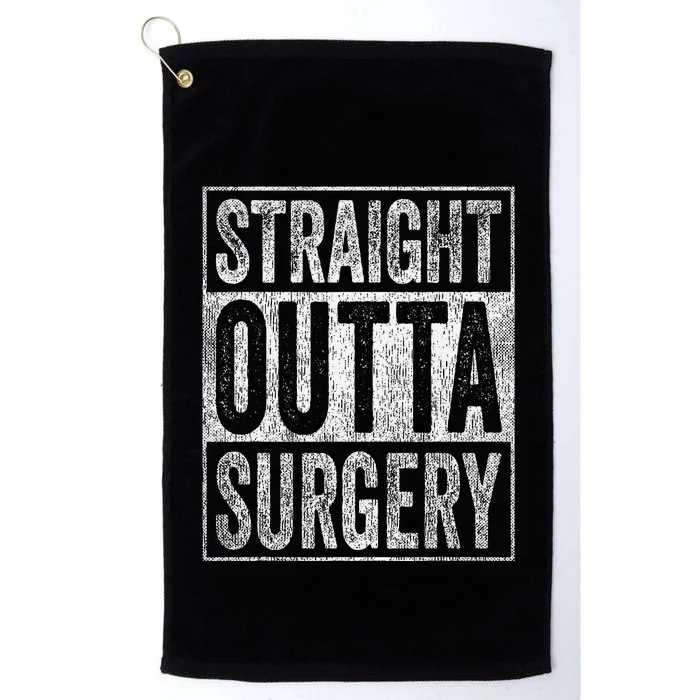 Straight Outta Surgery Platinum Collection Golf Towel