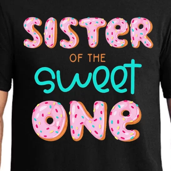 Sister of Sweet One 1st First Birthday Matching Family Donut Pajama Set