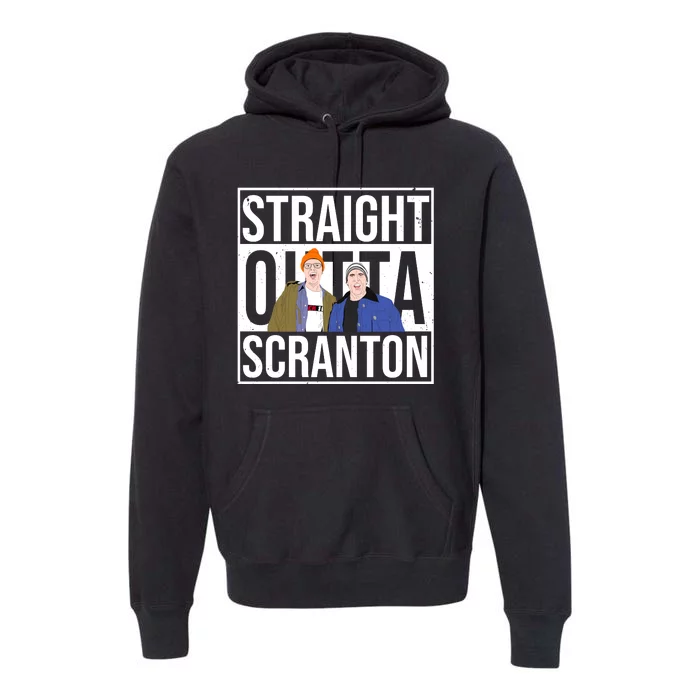 Straight Outta Scranton Premium Hoodie