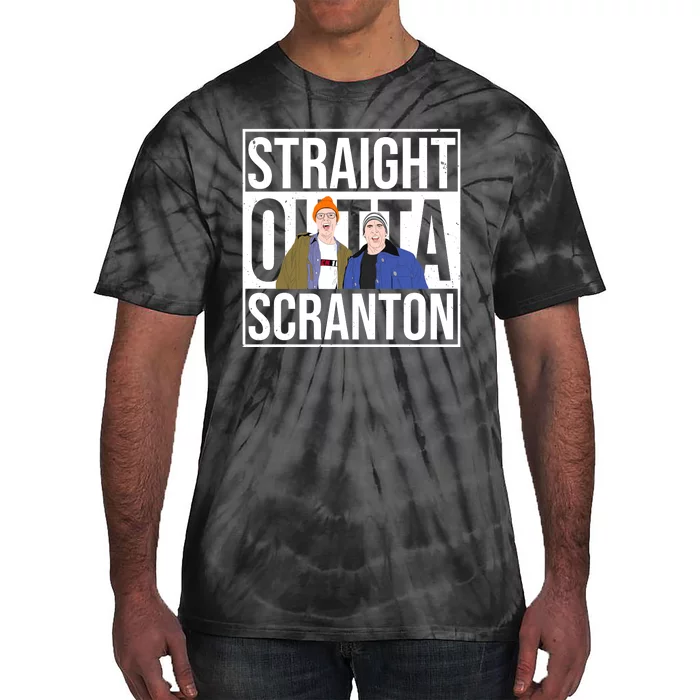 Straight Outta Scranton Tie-Dye T-Shirt