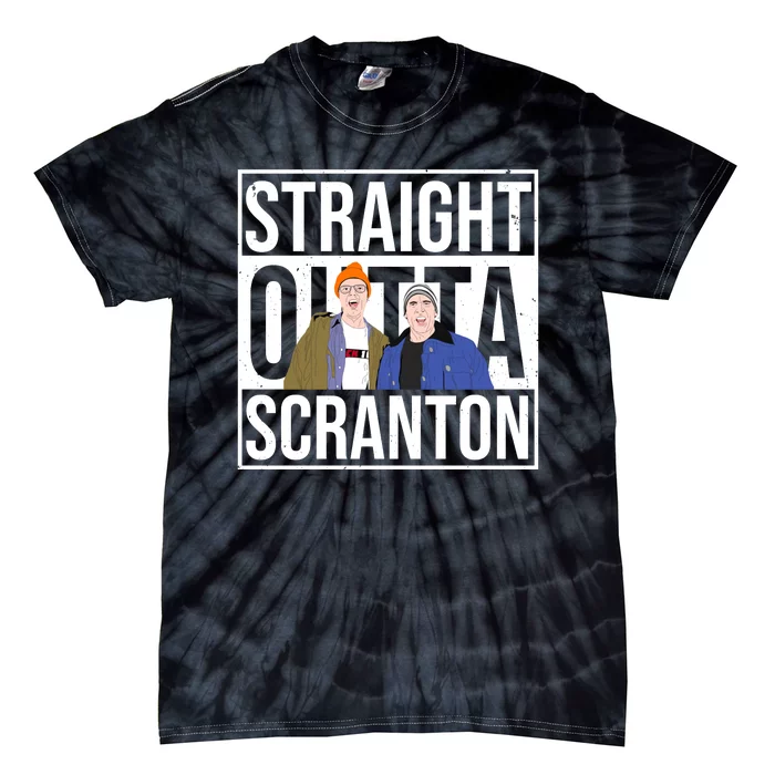 Straight Outta Scranton Tie-Dye T-Shirt