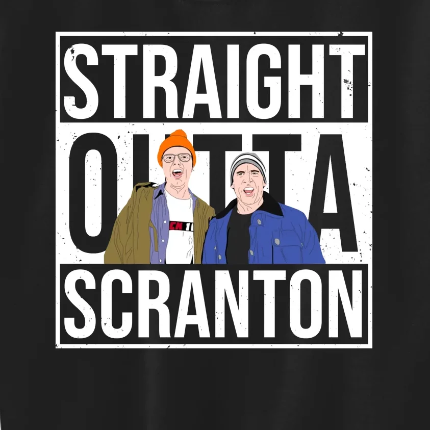 Straight Outta Scranton Kids Sweatshirt