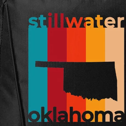 Stillwater Oklahoma Souvenirs Retro Ok City Backpack