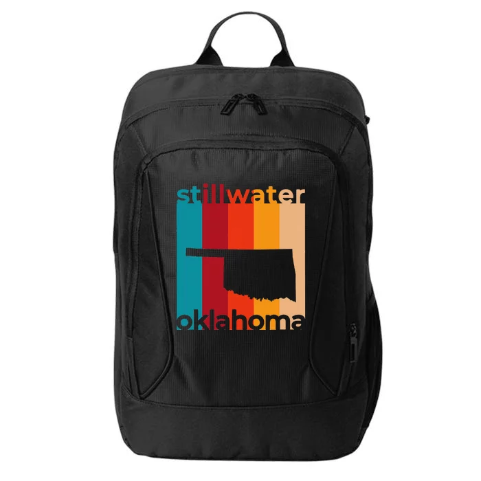 Stillwater Oklahoma Souvenirs Retro Ok City Backpack