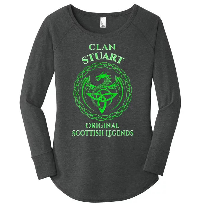 Stuart Original Scottish Legends Stuart Family Women's Perfect Tri Tunic Long Sleeve Shirt