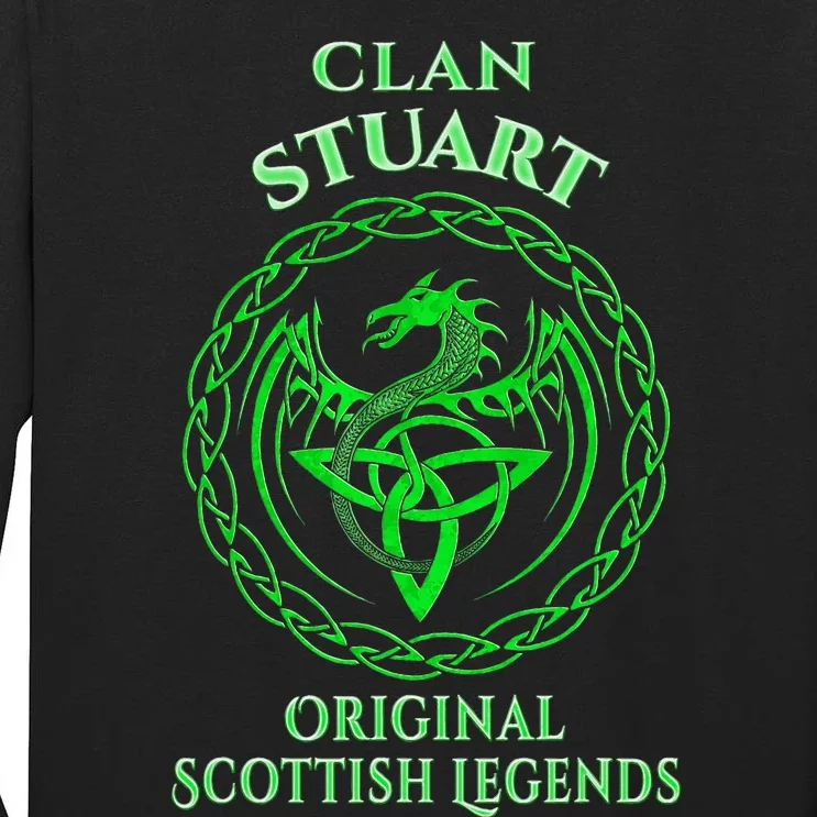 Stuart Original Scottish Legends Stuart Family Tall Long Sleeve T-Shirt