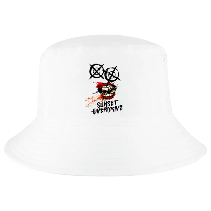 Sunset Overdrive Smile Funny Cool Comfort Performance Bucket Hat