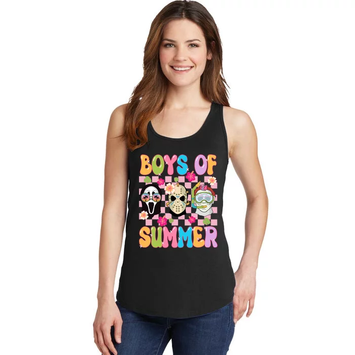 Spooky Of Summer Of Summer Horror Movie Ladies Essential Tank