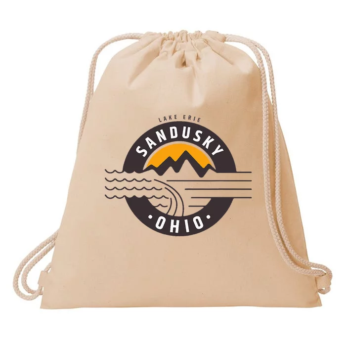 Sandusky Ohio Drawstring Bag