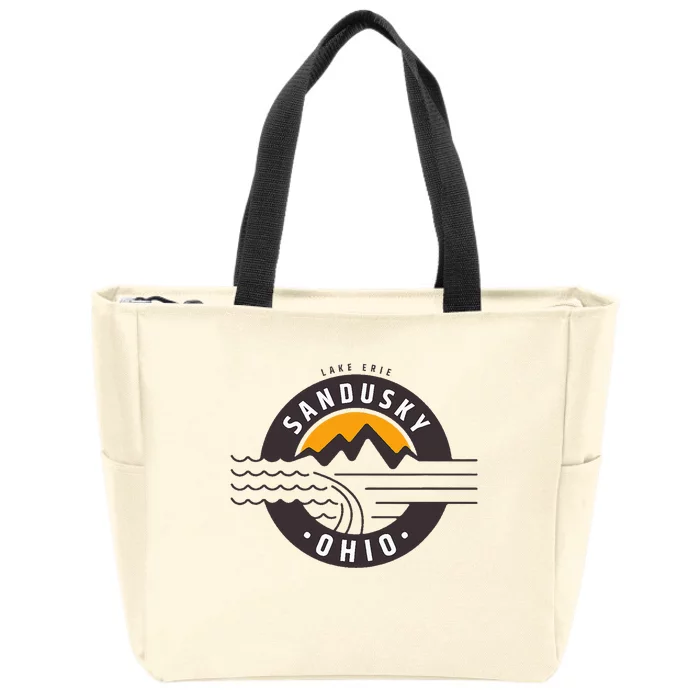 Sandusky Ohio Zip Tote Bag