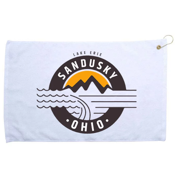 Sandusky Ohio Grommeted Golf Towel