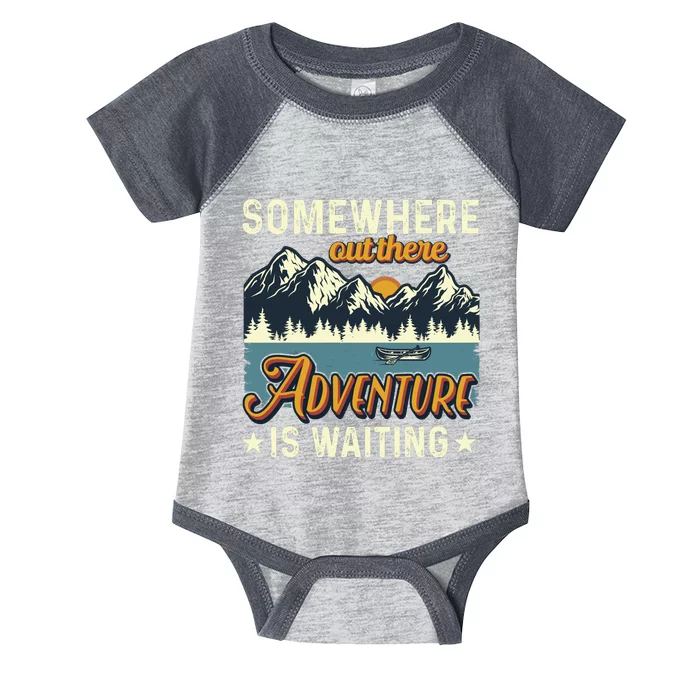 Somewhere Out There Adventure Is Waiting Infant Baby Jersey Bodysuit