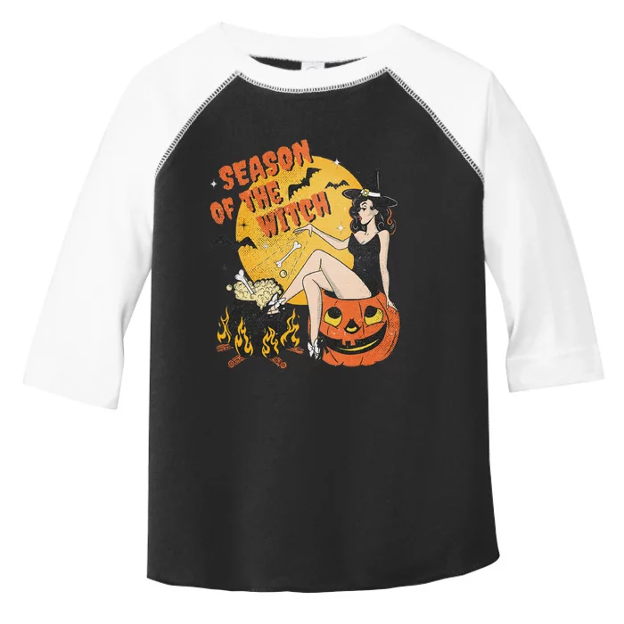 Season Of The Witch Halloween Samhain Toddler Fine Jersey T-Shirt