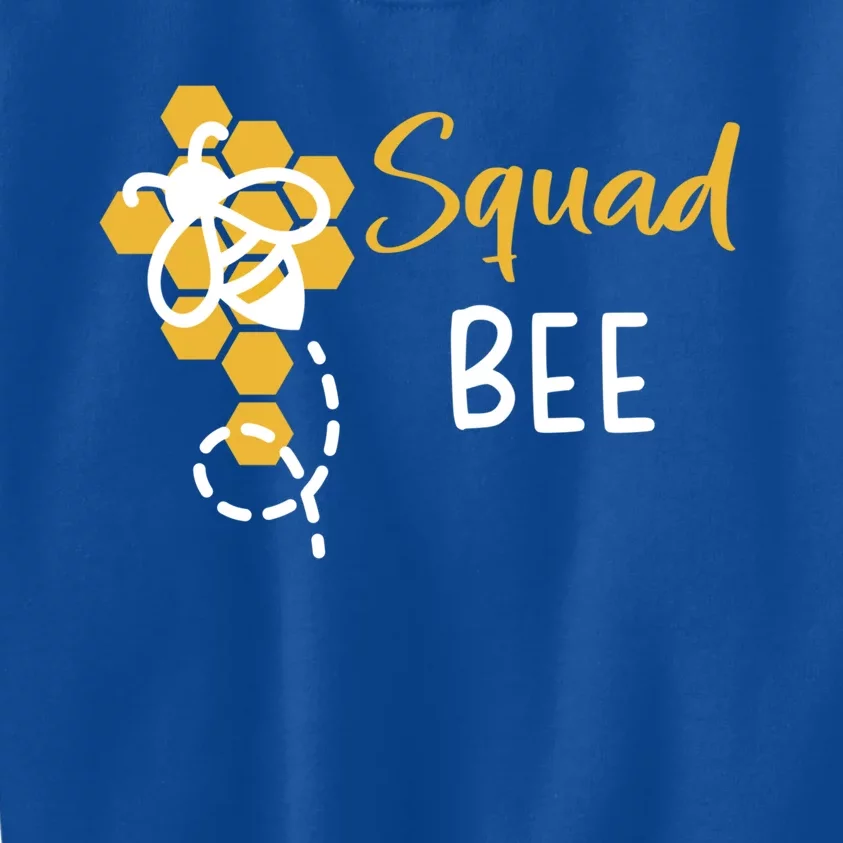 Squad Of The Bee 1st Birthday Outfit First Bee Day Family Gift Kids Sweatshirt