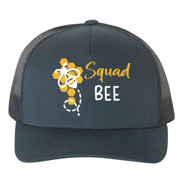 Squad Of The Bee 1st Birthday Outfit First Bee Day Family Gift Yupoong Adult 5-Panel Trucker Hat