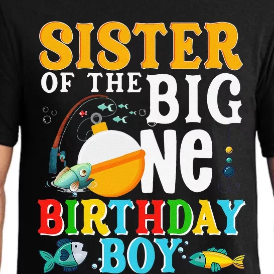 Sister Of The Birthday O Fish Ally One Birthday Family Pajama Set