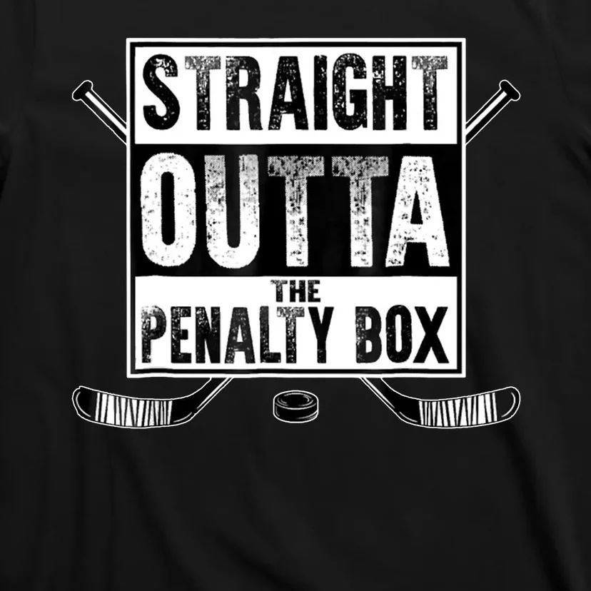 Straight Outta The Penalty Box Hockey T-Shirt