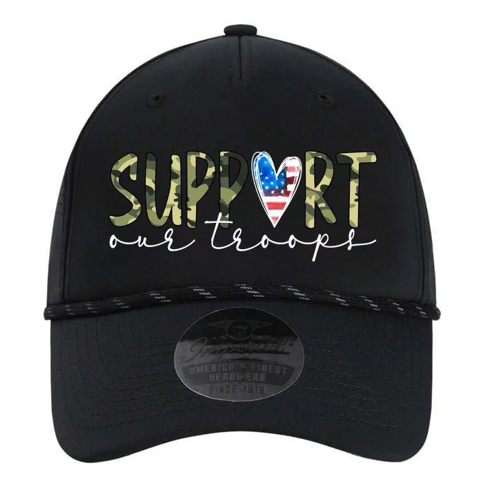 Support Our Trooper Usa Heart Performance The Dyno Cap