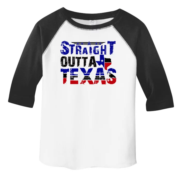 Straight Outta Texas Logo Toddler Fine Jersey T-Shirt