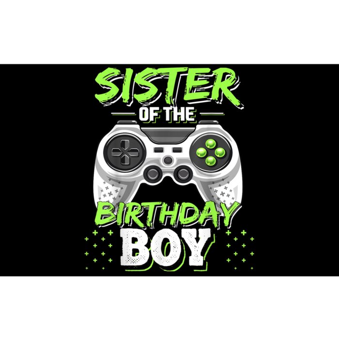 Sister Of The Birthday Boy Matching Video Game Birthday Gift Bumper Sticker