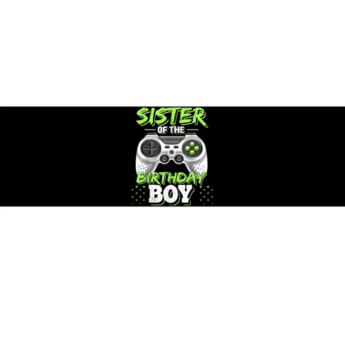 Sister Of The Birthday Boy Matching Video Game Birthday Gift Bumper Sticker