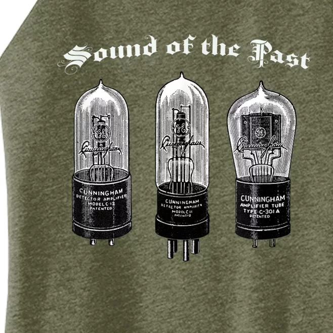 Sound Of The Past Antique Radio Collector Women’s Perfect Tri Rocker Tank