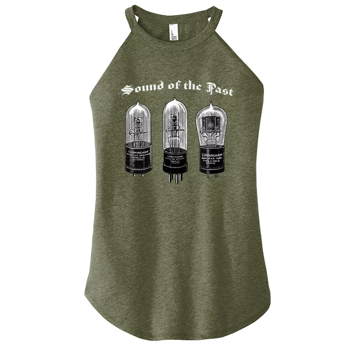 Sound Of The Past Antique Radio Collector Women’s Perfect Tri Rocker Tank