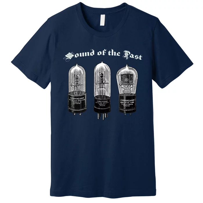 Sound Of The Past Antique Radio Collector Premium T-Shirt