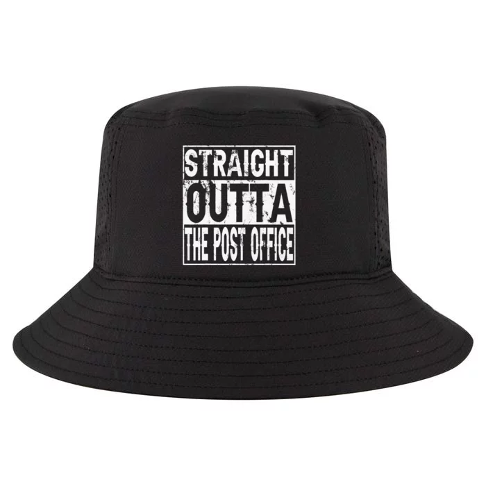 Straight Outta The Post Office Funny Postal Worker Cool Comfort Performance Bucket Hat