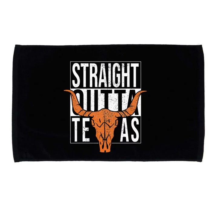 Straight Outta Texas 1845 For Proud Texans Microfiber Hand Towel