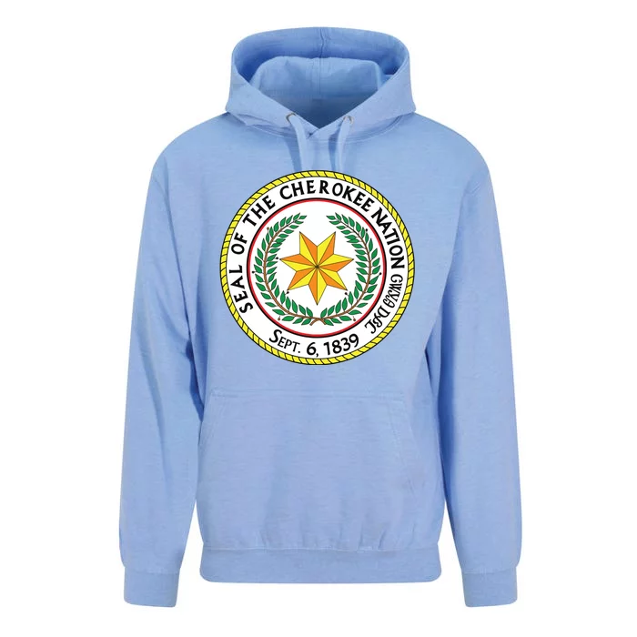 Seal Of The Cherokee Nation Cherokee Native American Pride Unisex Surf Hoodie