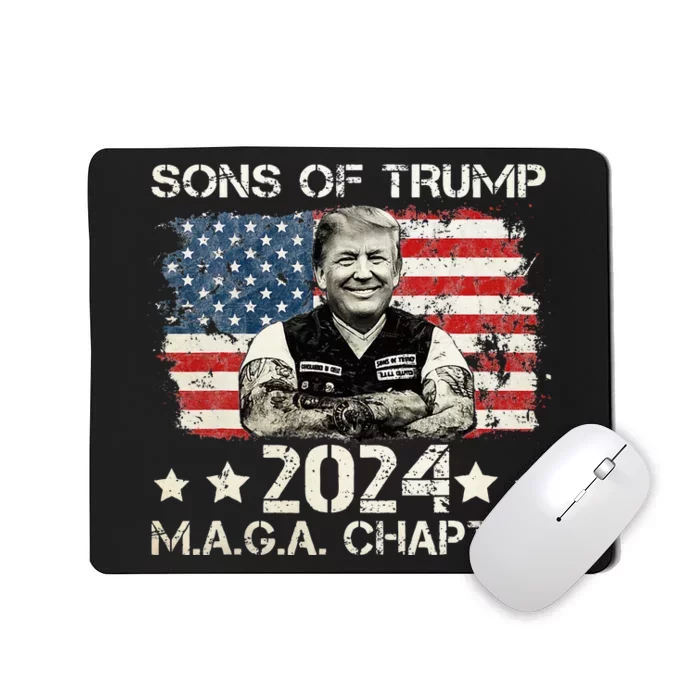 Sons Of Trump Maga Chapter 2024 Mousepad