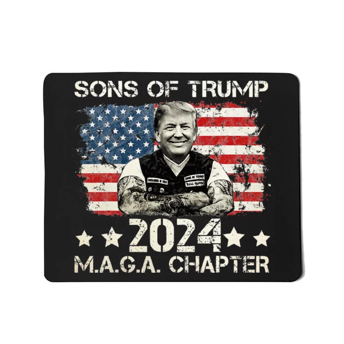 Sons Of Trump Maga Chapter 2024 Mousepad