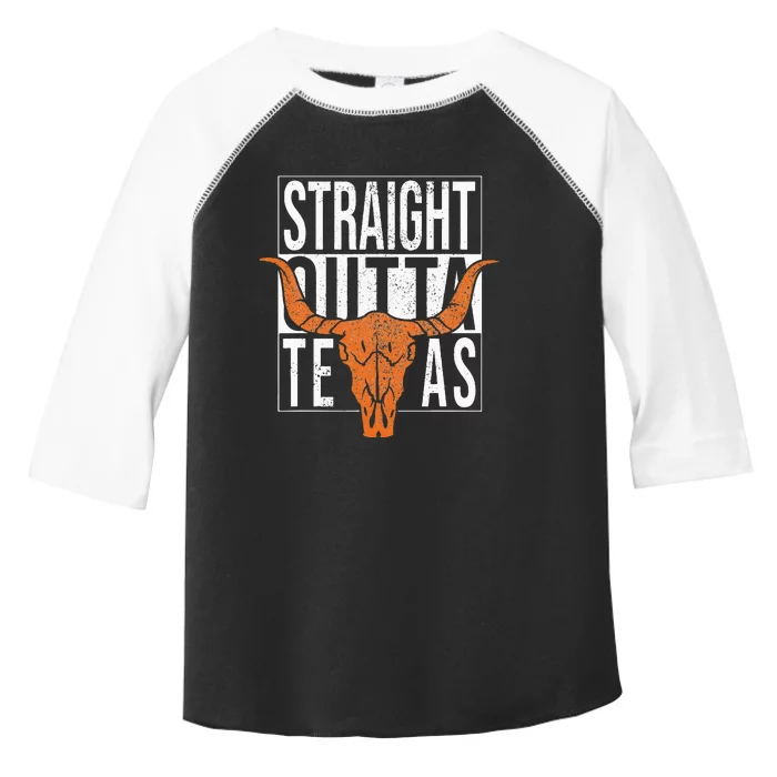 Straight Outta Texas 1845 For Proud Texans Toddler Fine Jersey T-Shirt