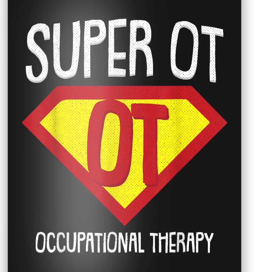 Superhero Occupational Therapy Cool Ota Therapist Gift Poster