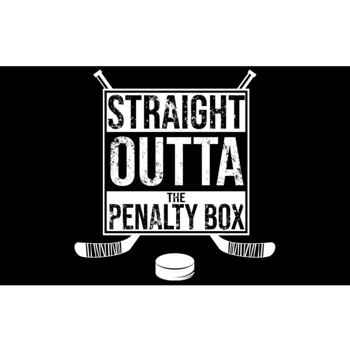 Straight Outta The Penalty Box Bumper Sticker