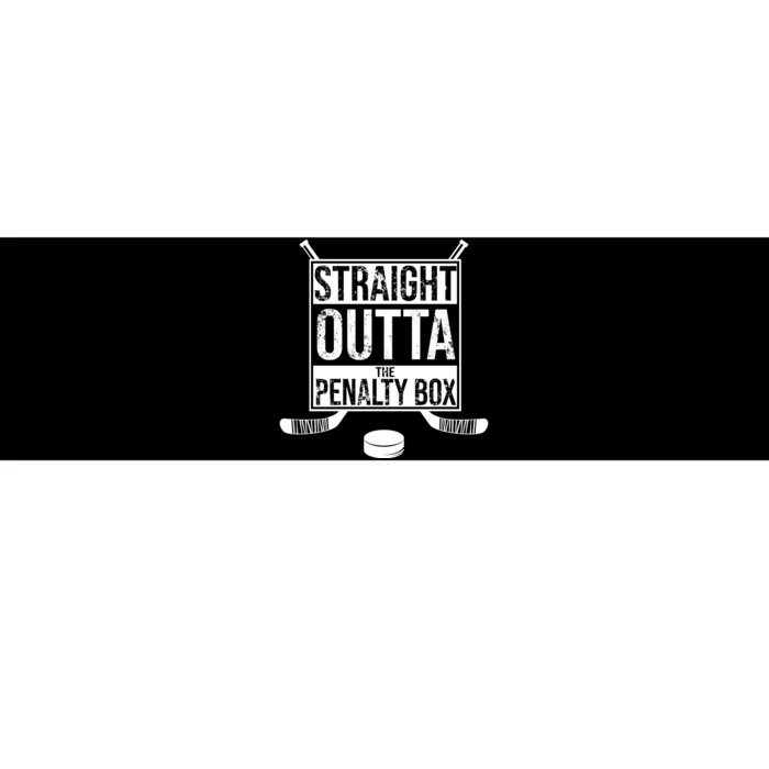 Straight Outta The Penalty Box Bumper Sticker