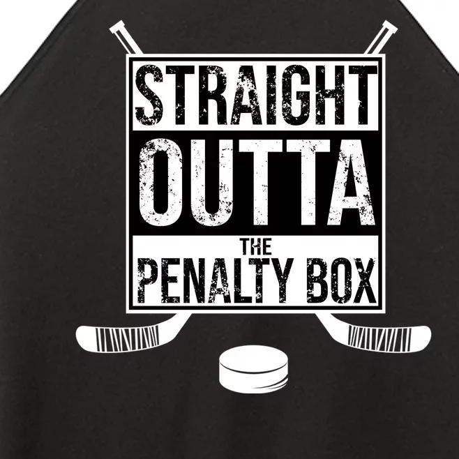 Straight Outta The Penalty Box Women’s Perfect Tri Rocker Tank