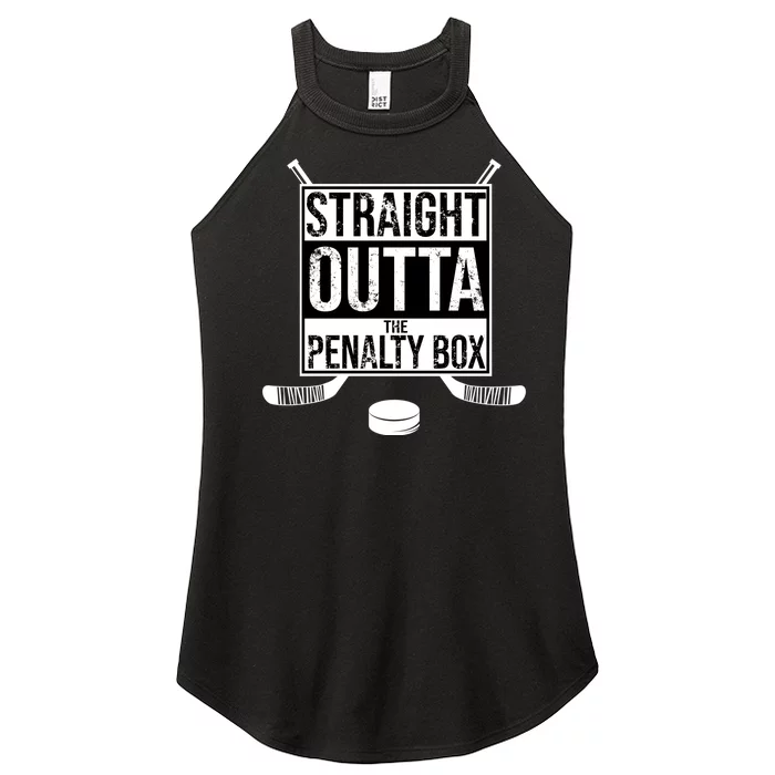 Straight Outta The Penalty Box Women’s Perfect Tri Rocker Tank