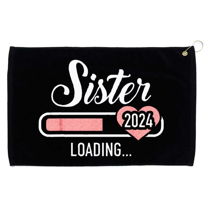 Sister Of The Birthday Cowboy Western Birthday Matching Grommeted Golf Towel