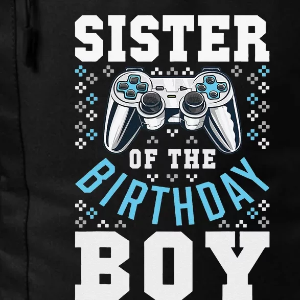 Sister of the Birthday Matching Video Gamer Birthday Daily Commute Backpack