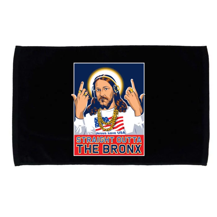 Straight Outta The Bronx Microfiber Hand Towel