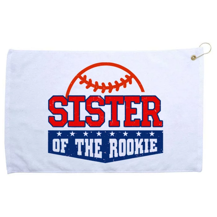 Sister Of The Rookie Baseball 1st birthday Party Matching Grommeted Golf Towel