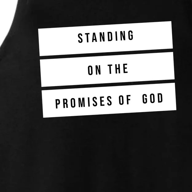 Standing On The Promises Of God Ladies Tri-Blend Wicking Tank