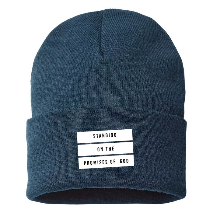 Standing On The Promises Of God Sustainable Knit Beanie