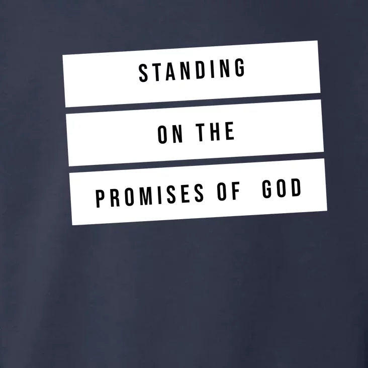 Standing On The Promises Of God Toddler Hoodie