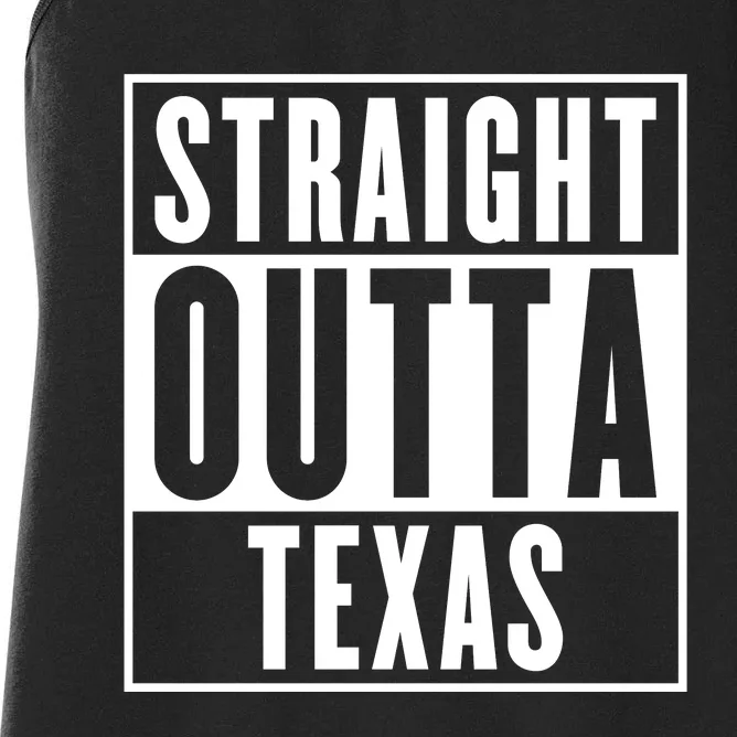 Straight Outta Texas Women's Racerback Tank